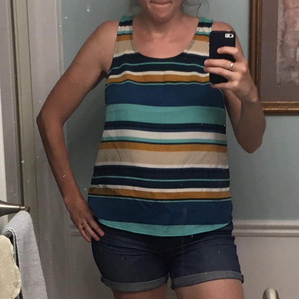 Tank top blouse